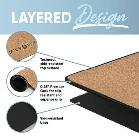 810104445139 MINDSINSYNC Deluxe Fitness Exercise Yoga Mat Gym #3 810104445139 MINDSINSYNC Deluxe Fitness Exercise Yoga Mat Gym #3