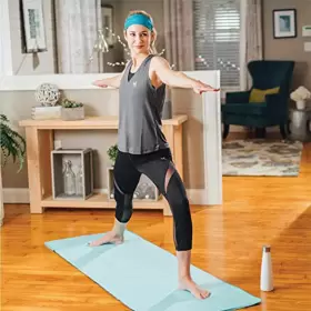 818522025742 MISSION Vaporactive Slip Excercise Mat Yoga #2