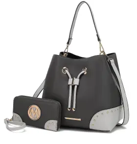 MKF-CB-X621-2 MKF COLLECTION Womens Bag Wristlet Wallet Vegan MKF-CB-X621-2 MKF COLLECTION Womens Bag Wristlet Wallet Vegan