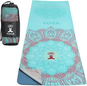 840034677324 MOKO Yoga Towel Slip Mat Blanket Multicolor