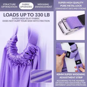 HW-YJDS01-PL MONFASYE Leg Stretcher Strap Fitness Waist #3 HW-YJDS01-PL MONFASYE Leg Stretcher Strap Fitness Waist #3