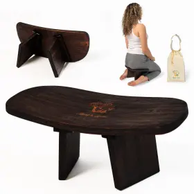 CB002 MONK LLAMA Meditation Bench Standard Kneeling
