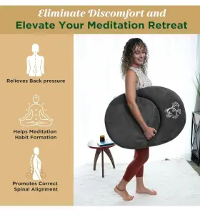 CH2002 MONK LLAMA Meditation Floor Chair #2 CH2002 MONK LLAMA Meditation Floor Chair #2