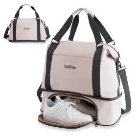 MO001 MONSIILINE Foldie Travel Bag Expandable Gym Shoe