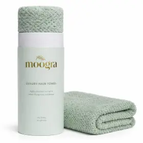 Moogra Beauty 860015480804 Luxury Microfiber Hair Towel Wrap For Women X Large Sage Green Moogra Beauty 860015480804 Luxury Microfiber Hair Towel Wrap For Women X Large Sage Green