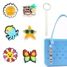 AA1033 MOTOFITLUS Rubber Charms Bogg Bag Simply Southern