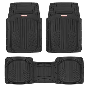 OF-933-BK MOTOR TREND Flextoughxl Floor Mats Set Weather Auto