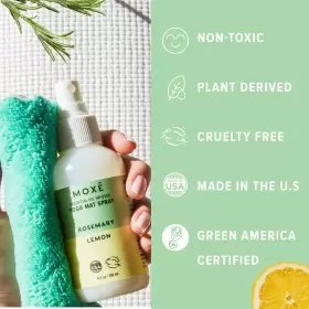 850007652555 MOXE Yoga Mat Cleaner Rosemary Lemon Essential #2