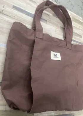 A02Y21005 MOYAQI Canvas Tote Bag Yoga Mat Carrier Pocket #2