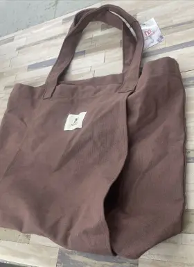 A02Y21005 MOYAQI Canvas Tote Bag Yoga Mat Carrier Pocket #3