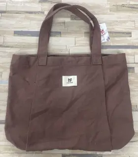 A02Y21005 MOYAQI Canvas Tote Bag Yoga Mat Carrier Pocket