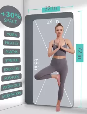 MR-YM01 MRZZATA Yoga Mat Double Slip #2 MR-YM01 MRZZATA Yoga Mat Double Slip #2