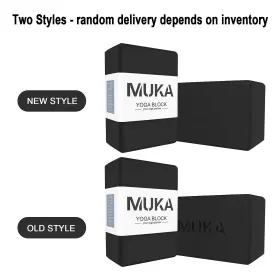 YOGH-AD40205 MUKA Pack Yoga Blocks High Density Eva Foam Medi #2 YOGH-AD40205 MUKA Pack Yoga Blocks High Density Eva Foam Medi #2