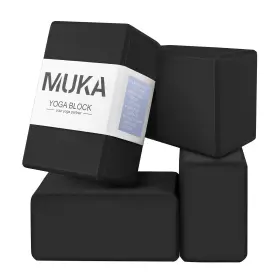 YOGH-AD40205 MUKA Pack Yoga Blocks High Density Eva Foam Medi YOGH-AD40205 MUKA Pack Yoga Blocks High Density Eva Foam Medi