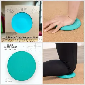 029476013395 MYGA Yoga Silicone Pad Functional Knees Elbows