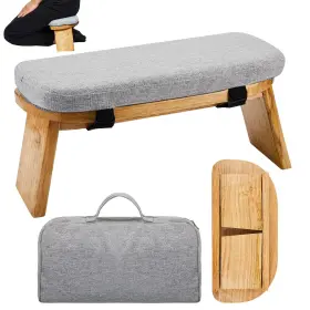 CUSCINO-02 NAMALU Bag Meditation Kneeling Stool Yoga Bench