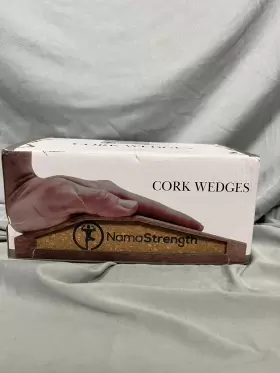 860001974102 NAMASTRENGTH Yoga Wedge Wrist Cork Block Slip