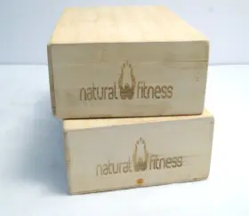 694394900574 NATURAL FITNESS Yoga Block Handstand Brick