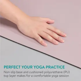 067668066102 NAVARIS Pilates Mat Yoga Workout Rubber Ideal #2