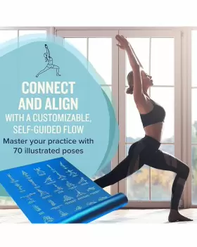 4347402921 NEWME FITNESS Yoga Mat Women Men #2