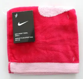 Towel NIKE Jacquard Swoosh Pink Sport