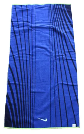 Towel NIKE Striped Jacquard Game Royal Venom #3