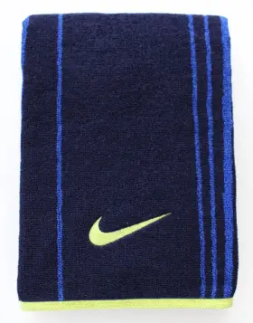 Towel NIKE Striped Jacquard Game Royal Venom