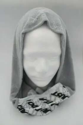 887791377906 NIKE Cooling Towel Scarf Light Anthracite #2
