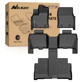 MAT-1115 NILIGHT Tpe Floor Mats Toyota Sequoia Weather Cus