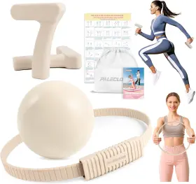 DUMBBELL-1 RING Pilates Set Ball Dumbbells Bag Poster
