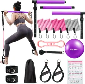 PLTB-12 BAR Multifunctional Pilates Resistance Bands Gym