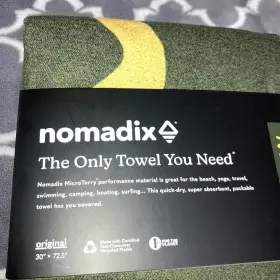 840267206148 NOMADIX Yoga Towel Sand Rivian Adventurous #2