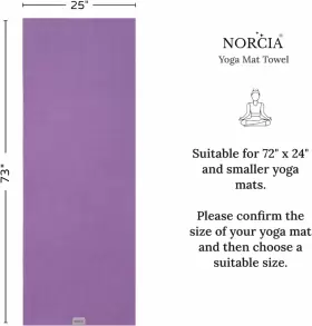 726597003957 NORCIA Yoga Towel Slip Mat Corner Pockets #2 726597003957 NORCIA Yoga Towel Slip Mat Corner Pockets #2