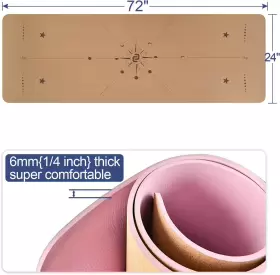 696576658921 NUNET Numat Cork Yoga Mat Sweatproof Nonslip Eco #2