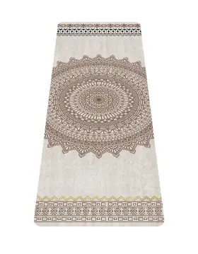 717015039658 NUVETI Printed Travel Yoga Slip Fitness Workout
