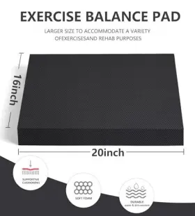 717023245171 NUVETI Balance Pad Tpe Slip Mat Fitness Yoga #2