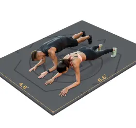 717206407297 NUVETI Exercise Mat Workout Men Women Yo