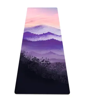 717206411195 NUVETI Yoga Mat Print Tpe Slip Fitness Exercise
