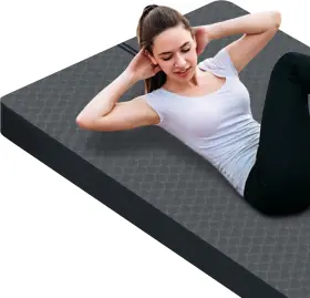 726084104211 NUVETI Exercise Mat Yoga Workout Fitn
