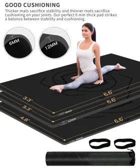 770807455562 NUVETI Exercise Mat Workout Men Women Yoga #2