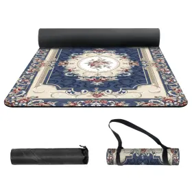 772324643842 NUVETI Yoga Mat Print Tpe Slip Fitness Exercise #2