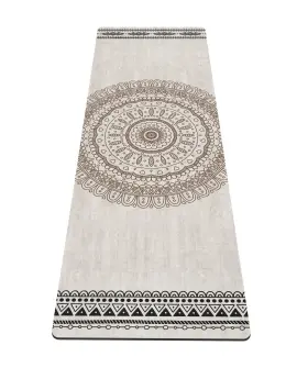 772467371251 NUVETI Yoga Mat Print Tpe Slip Fitness Exercise