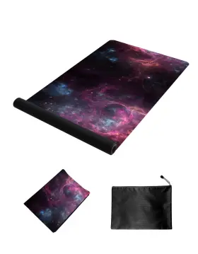774980092644 NUVETI Printed Travel Yoga Slip Fitness Workout #3
