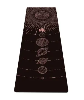 774980365168 NUVETI Yoga Mat Print Tpe Slip Fitness Exercise