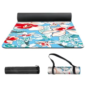 774980424834 NUVETI Yoga Mat Print Tpe Slip Fitness Exercise #2