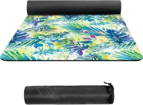 777647266976 NUVETI Suede Tpe Yoga Mat High Density Slip