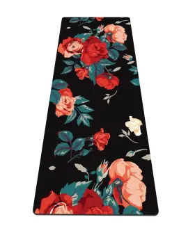 777647271680 NUVETI Yoga Mat Print Tpe Slip Fitness Exercise