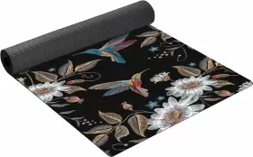 779776942455 NUVETI Suede Tpe Yoga Mat Eco Slip Bird #3