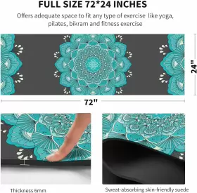 HNMATS6MM-H588MINGXIANG NUVETI Yoga Mat Print Tpe Slip Mx #3 HNMATS6MM-H588MINGXIANG NUVETI Yoga Mat Print Tpe Slip Mx #3