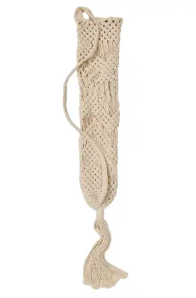 810058471611 OAK AND REED Macrame Yoga Mat Bag Boho Tote